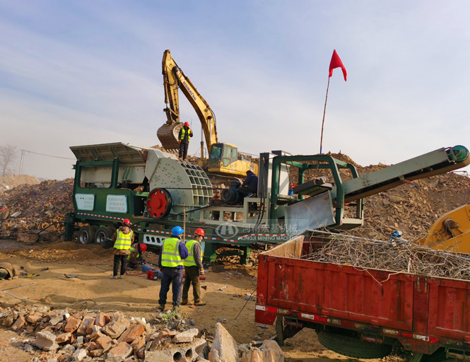 建筑垃圾破碎机